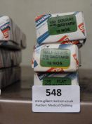 *Box of 10 100mm Square, One Box of 10 100mm Half