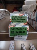 *Two Boxes of 10 250mm Flat Warding Bastard Files