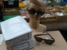 Sixty Pairs of Black Fashion Sunglasses