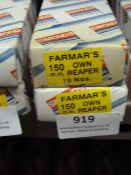 *Two Boxes of 10 150mm Farmer Own Reaper Files