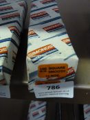 *Box of 10 100mm Square and a Box of 10 100mm Roun