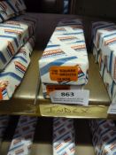 *Two Boxes of 10 100mm Square Smooth Files