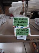 *Two Boxes of 10 250mm Flat Warding Bastard Files