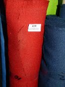 10m by 4ft Roll of Red Crepe Cloth