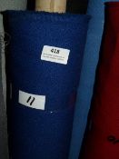 11m by 4ft Roll of Blue Crepe Cloth