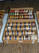 Two Boxes of Asian Style Costume Jewelry Bracelets