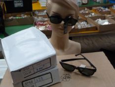 Sixty Pairs of Black Fashion Sunglasses