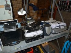 Assorted Fellows Laminators, TOA Amplifier, Switch