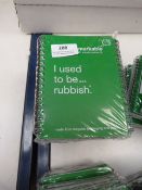 Five Packs of Five Recycled Spiral Notebooks