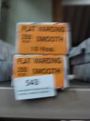 *Two Boxes of 10 250mm Flat Warding Smooth Files