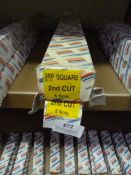 *Two Boxes of 5 350mm Square Second Cut Files