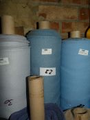 23m by 5ft Roll of Blue Crepe Cloth