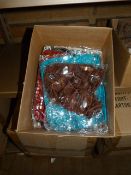 Box of Silk Style Scarfs (Various Styles and Colou