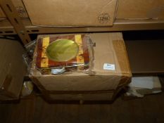 Box of 32 Decorative Rectangular Tins with Windows