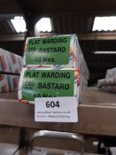 *Two Boxes of 10 250mm Flat Warding Bastard Files