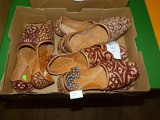 Four Pairs of Asian Style Ladies Shoes