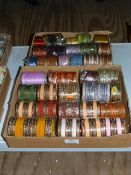 Two Boxes of Asian Style Costume Jewelry Bracelets