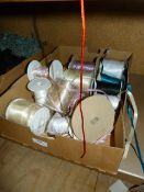 Box of Assorted Satin Ribbon
