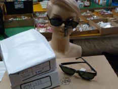 Sixty Pairs of Black Fashion Sunglasses