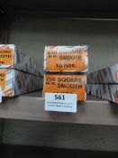 *Two Boxes of 10 250mm Square Smooth Files