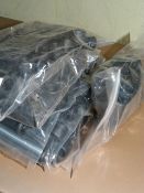 *Five Bags of 10 Black Plastic File Handles