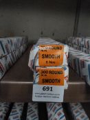 *Two Boxes of 5 300mm Round Smooth Files