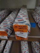 *Two Boxes of 5 350mm Round Smooth Files