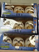 Three Sets of Three Halloween LED Pathway Marker I