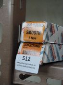 *Two Boxes of 5 300mm Round Smooth Files