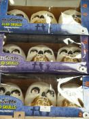 Three Sets of Three Halloween LED Pathway Marker I