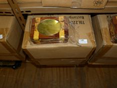 Box of 32 Decorative Rectangular Tins with Windows