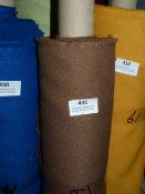 9m by 4ft Roll of Brown Crepe Cloth