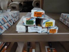 *Seven Boxes of 10 Assorted 100mm Files