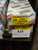 *Two Boxes of 10 150mm Farmer Own Reaper Files