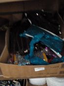 Box of Mixed Decorative Lace Edging and Sequin Tri