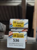*Two Boxes of 10 100mm Second Cut Files