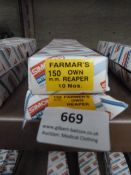 *Two Boxes of 10 150mm Farmers Own Reaper Files