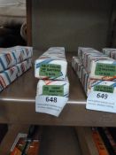 *Box of 10 100mm Half Round Files and a Box of 10