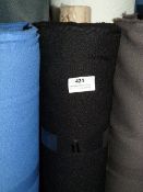 11m by 4ft Roll of Black Crepe Cloth