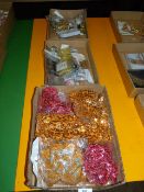 Three Trays of Assorted Asian Style Costume Jewell