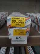 *Two Boxes of 10 150mm Farmers Own Reaper Files