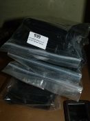 *Five Bags of 10 Black Plastic File Handles