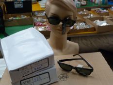 Sixty Pairs of Black Fashion Sunglasses