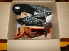 Four Pairs of Assorted Asian Fashion Shoes