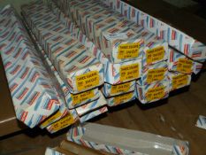 *Sixteen Boxes of 5 300mm Three Square Second Cute