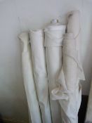 *Five Roll of White Fabric