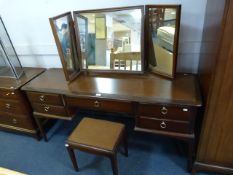 Stag Minstrel Dressing Table with Stool