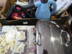 Box Containing Bedding Set, Wireless Socket Set, e