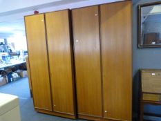 Two Large G-Plan Wardrobes