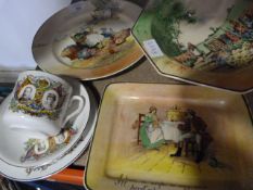 George & Mary Silver Jubilee Cup, Saucer & Plate a